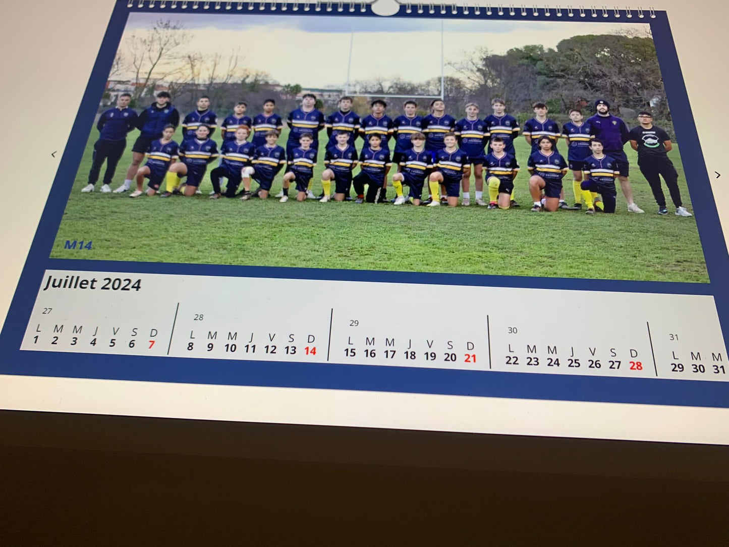 Calendrier RC Jacou 2024